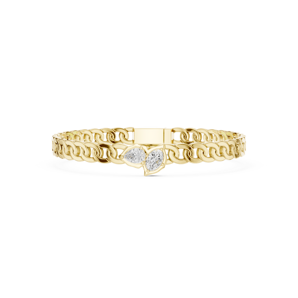 Eternal Link Diamond Chain Bangle