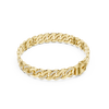 Iconic Cuban Link Pave Diamond Bracelet