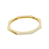 Octagonal Pave Diamond Statement Bangle