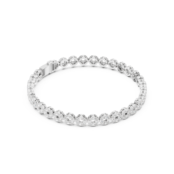 Modern Gallery Link Diamond Bracelet