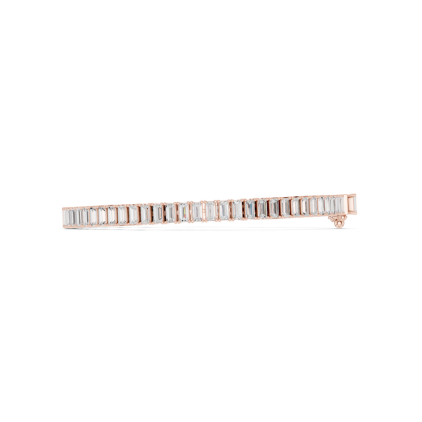The 'Clarity' Continuous Baguette Bracelet