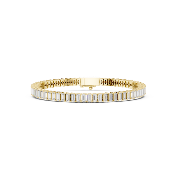 The 'Clarity' Continuous Baguette Bracelet