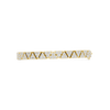 Geometric Trillion Pavé Statement Bracelet