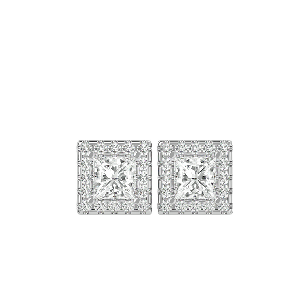 Azaria Diamond Solitaire Earrings