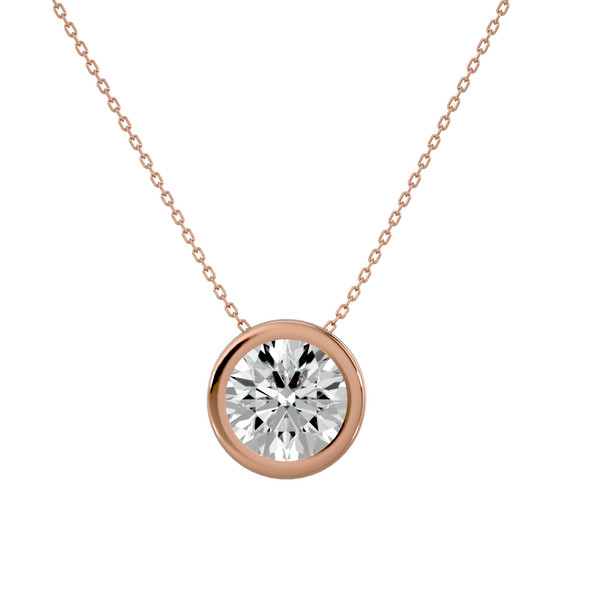Griffin Diamond Solitaire Pendant