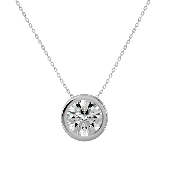 Griffin Diamond Solitaire Pendant