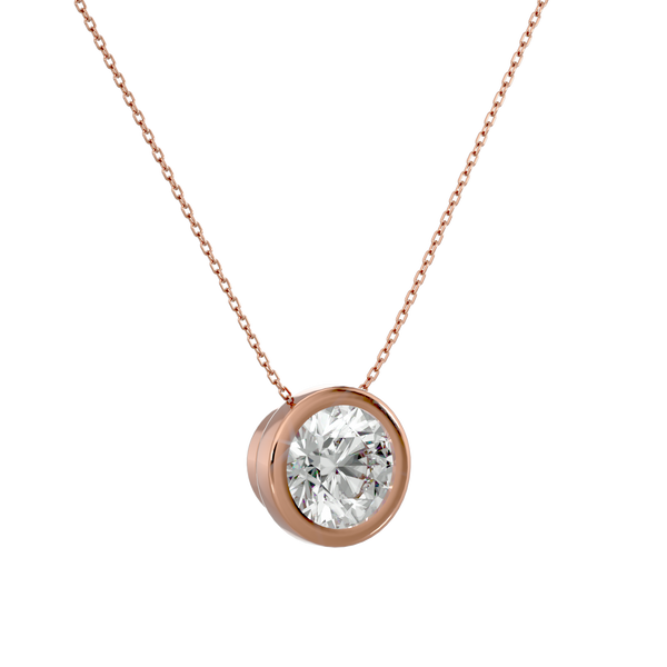 Griffin Diamond Solitaire Pendant