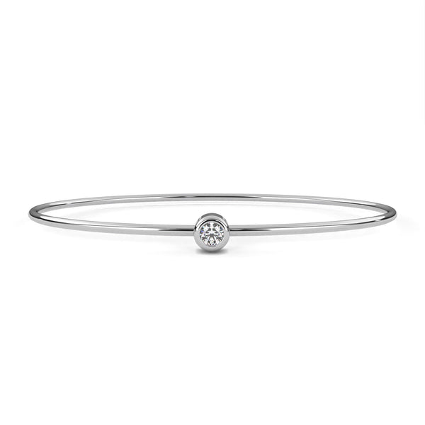 Ophelia Diamond Solitaire Bracelet