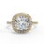 Brigitte Diamond Solitaire Ring