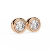 Elara Diamond Solitaire Earrings