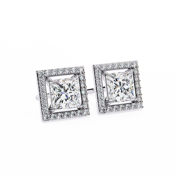 Anastasia Diamond Solitaire Earrings