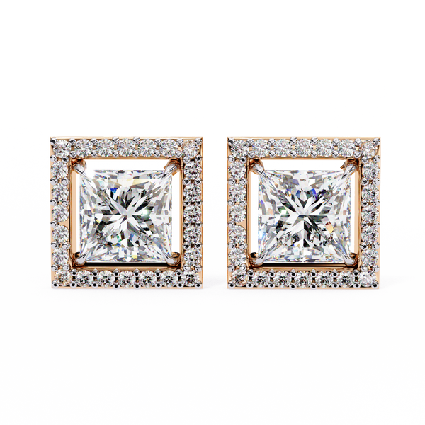 Anastasia Diamond Solitaire Earrings