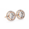 Aster Diamond Solitaire Earrings