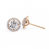 Aster Diamond Solitaire Earrings