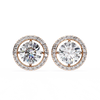 Aster Diamond Solitaire Earrings