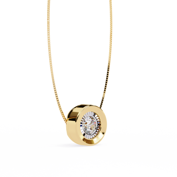 Gabriella Diamond Solitaire Pendant