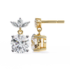 Ariel Diamond Solitaire Earrings