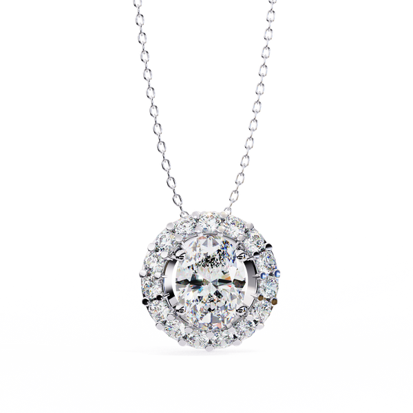 Claire Diamond Solitaire Pendant