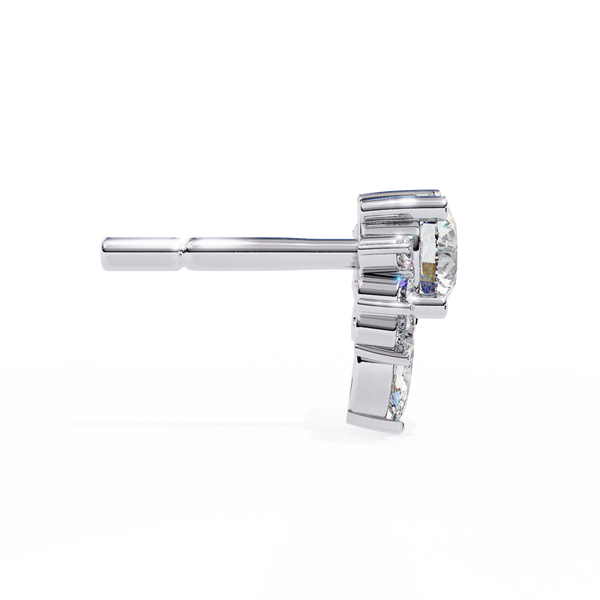 Marina Diamond Solitaire Earrings
