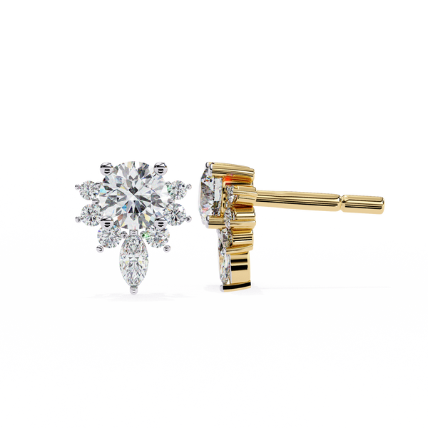 Marina Diamond Solitaire Earrings