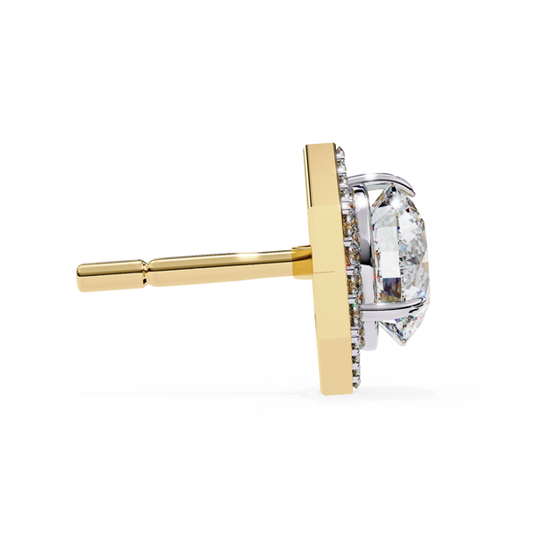 Daisy Diamond Solitaire Earrings