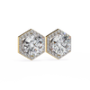 Daisy Diamond Solitaire Earrings