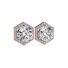 Daisy Diamond Solitaire Earrings