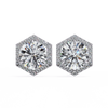 Daisy Diamond Solitaire Earrings