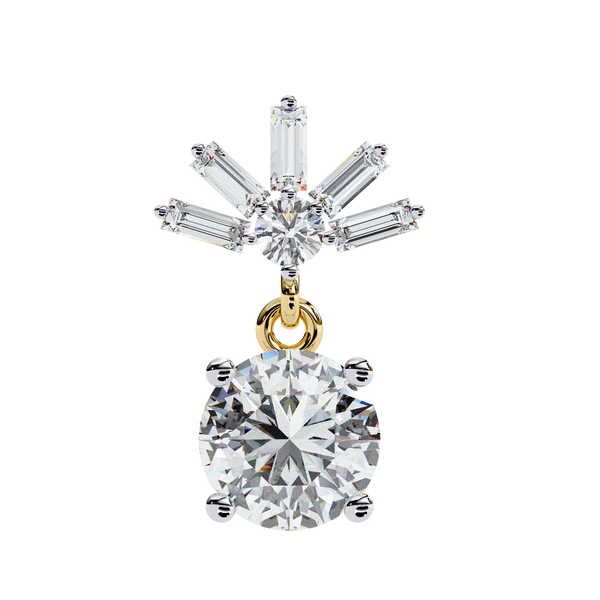Janet Diamond Solitaire Earrings