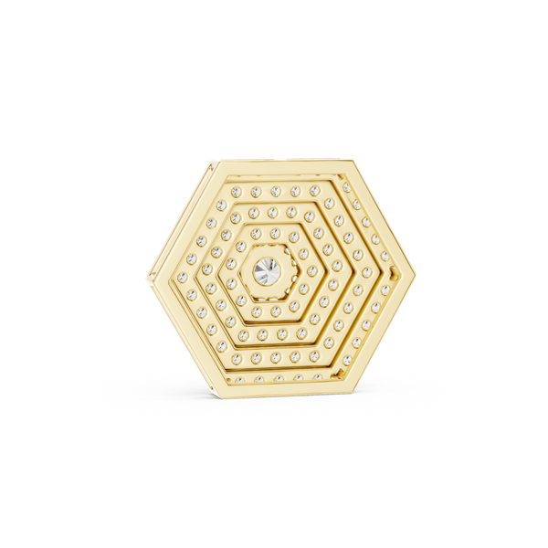 The 'Hive' Hexagon Cluster Pendant