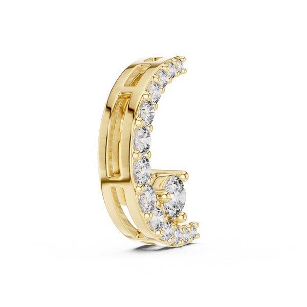 The 'Luna' Celestial Diamond Necklace