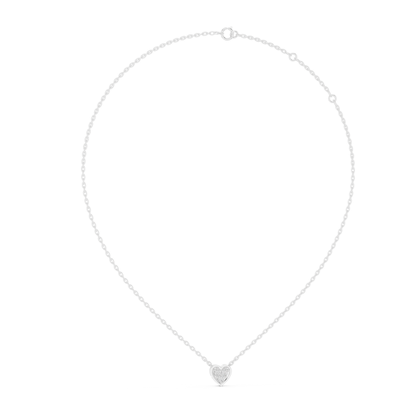 The 'Trio' Heart Diamond Necklace
