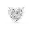 The 'Trio' Heart Diamond Necklace