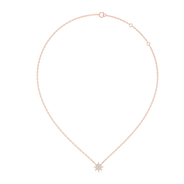 The 'Polaris' North Star Diamond Pendant