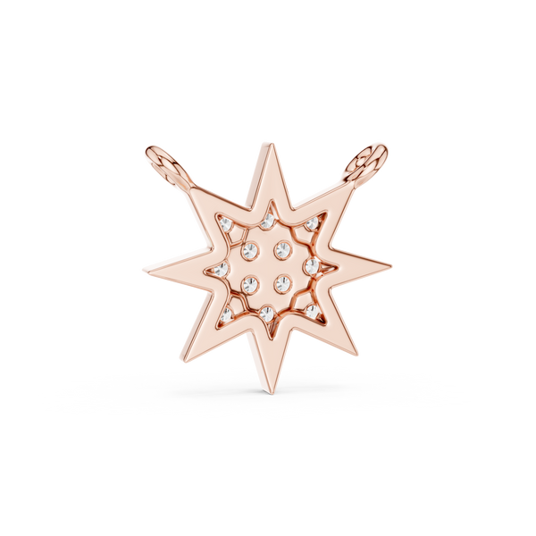 The 'Polaris' North Star Diamond Pendant