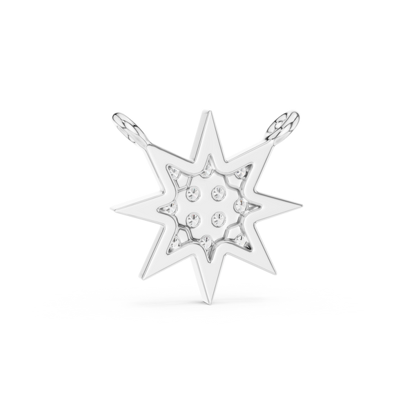 The 'Polaris' North Star Diamond Pendant