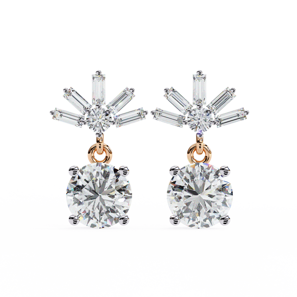 Janet Diamond Solitaire Earrings