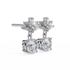 Janet Diamond Solitaire Earrings