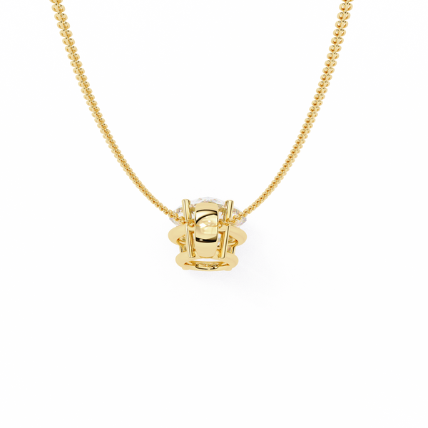 Leah Diamond Solitaire Pendant