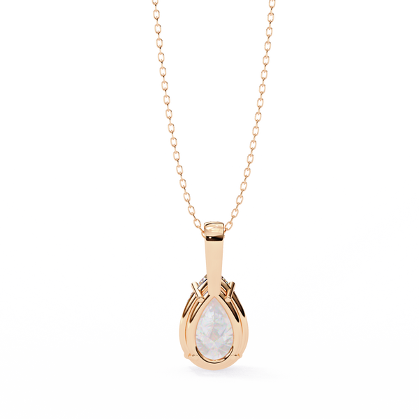 Leah Diamond Solitaire Pendant