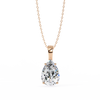 Leah Diamond Solitaire Pendant