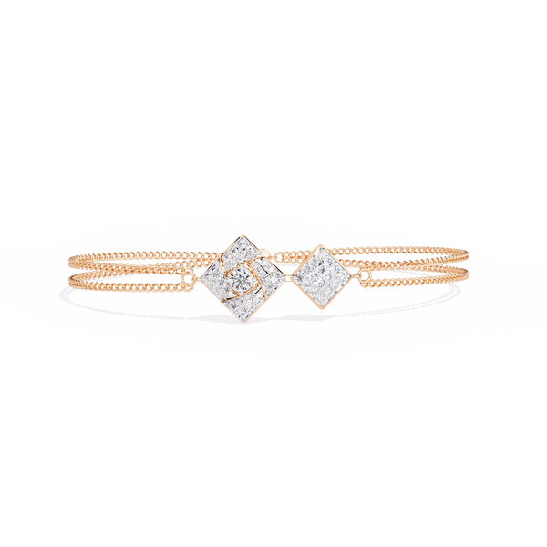 Royal Crown Center Diamond Bracelet