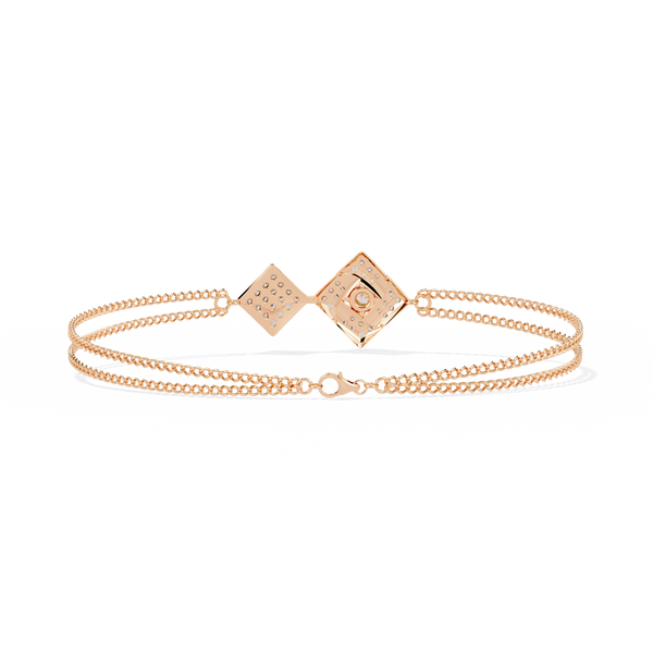 Royal Crown Center Diamond Bracelet