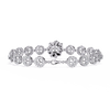 Grand Halo Medallion Diamond Bracelet