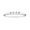 Imperial Cushion Halo Woven Bangle