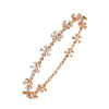 Scattered Bloom Diamond Chain Bracelet