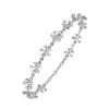 Scattered Bloom Diamond Chain Bracelet