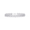 Rigid Petal Cluster Diamond Link Bracelet