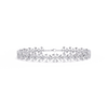 Rigid Petal Cluster Diamond Link Bracelet