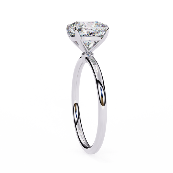 Eleanor Diamond Solitaire Ring